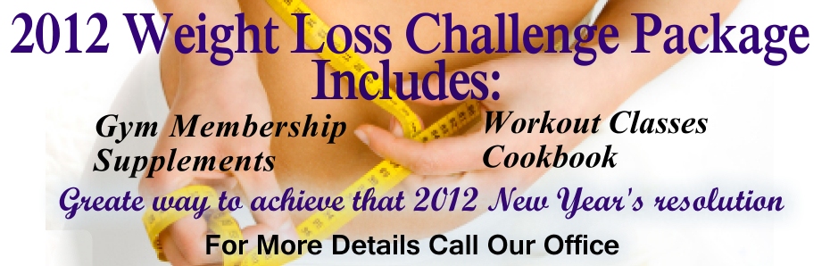 Weight loss challenge package